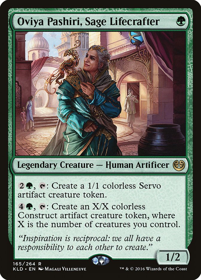 Oviya Pashiri, Sage Lifecrafter [Kaladesh] | Rook's Games and More