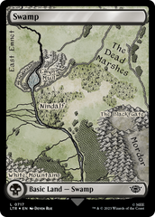 Swamp (0717) (Surge Foil) [The Lord of the Rings: Tales of Middle-Earth] | Rook's Games and More