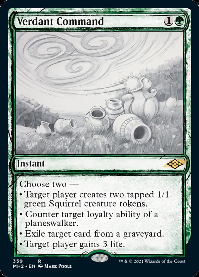 Verdant Command (Sketch) [Modern Horizons 2] | Rook's Games and More