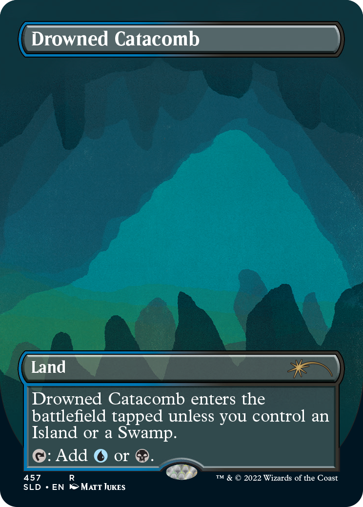 Drowned Catacomb (Borderless) [Secret Lair Drop Series] | Rook's Games and More