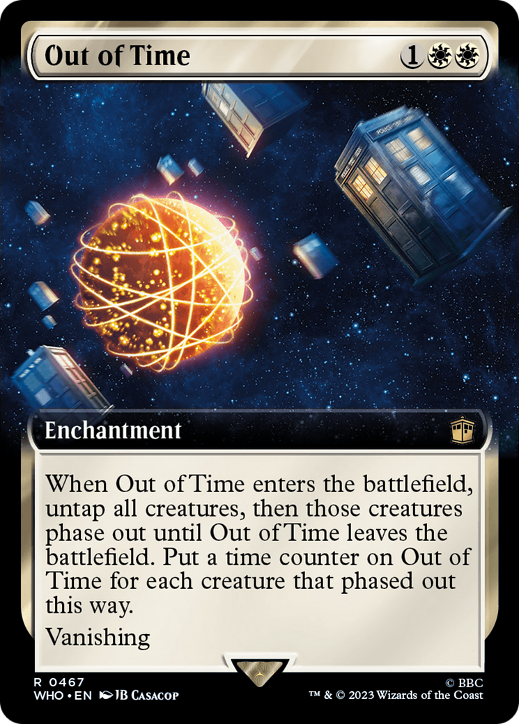 Out of Time (Extended Art) [Doctor Who] | Rook's Games and More