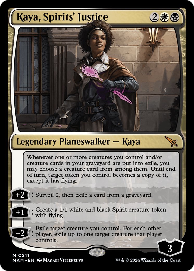 Kaya, Spirits' Justice [Murders at Karlov Manor] | Rook's Games and More