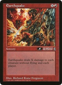 Earthquake (Oversized) [Oversize Cards] | Rook's Games and More