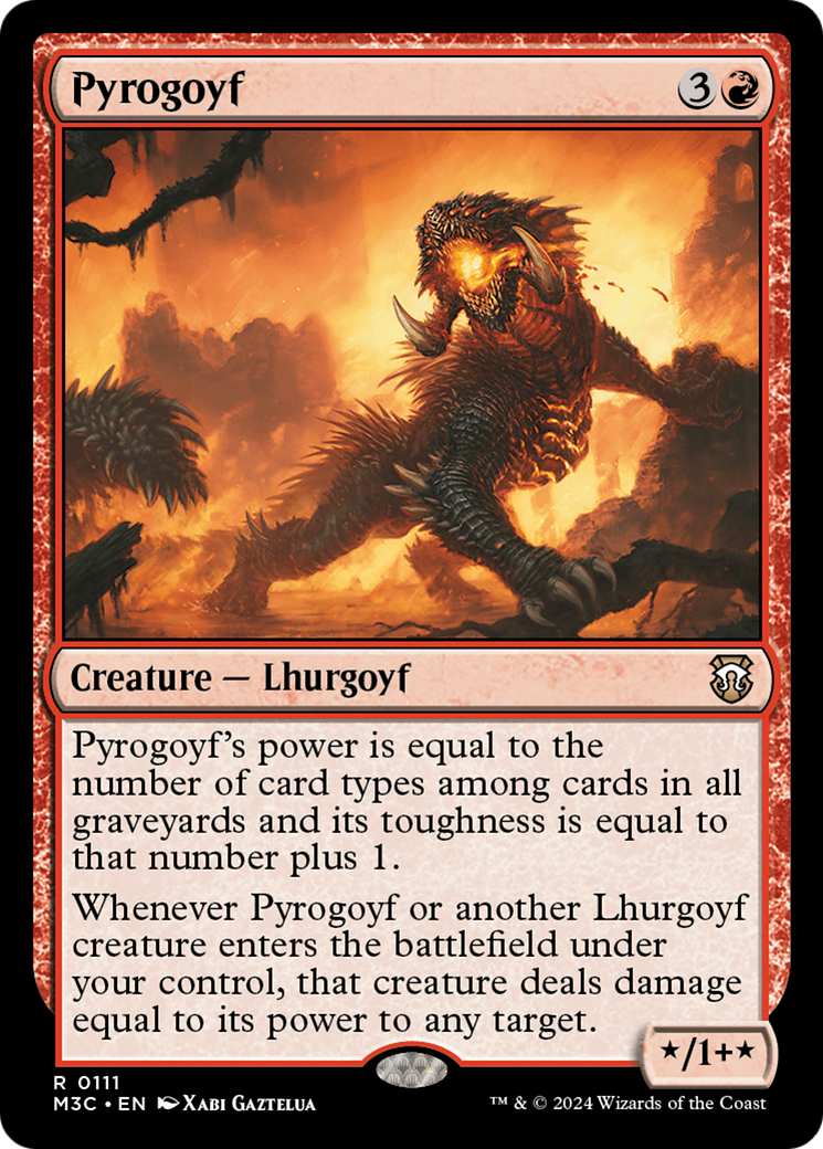 Pyrogoyf [Modern Horizons 3 Commander] | Rook's Games and More