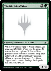 The Disciple of Nissa [Unknown Event]