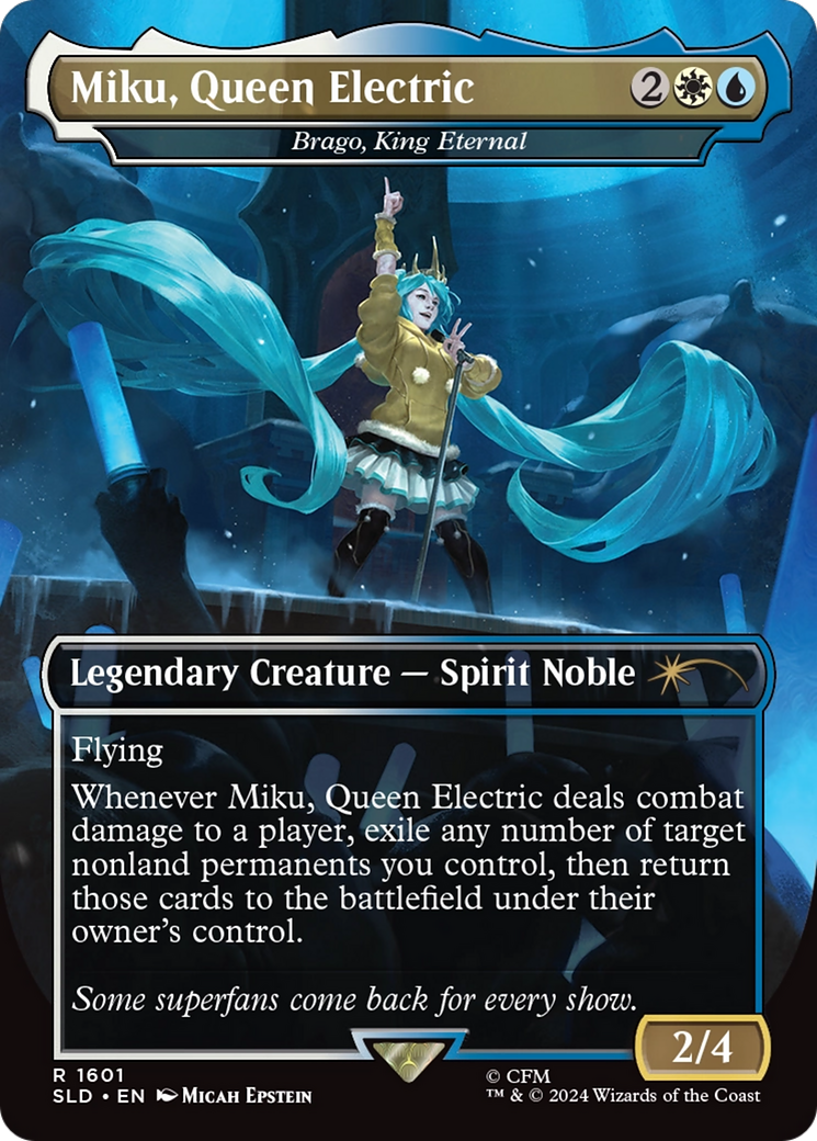 Miku, Queen Electric - Brago, King Eternal [Secret Lair Drop Series] | Rook's Games and More