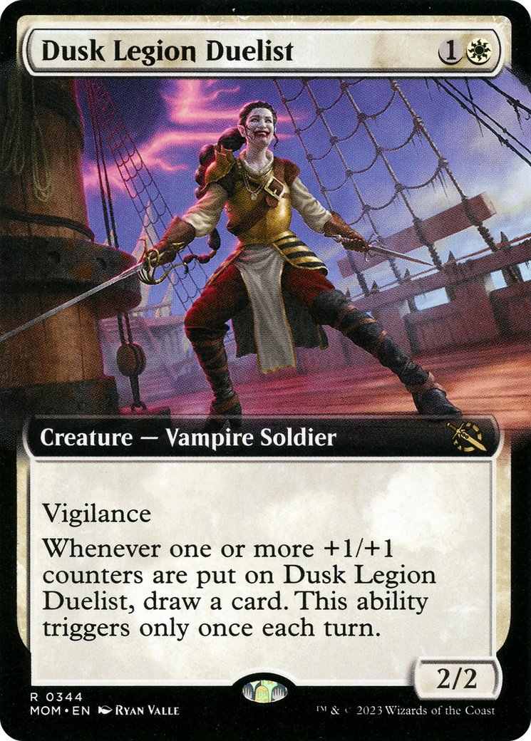 Dusk Legion Duelist (Extended Art) [March of the Machine] | Rook's Games and More