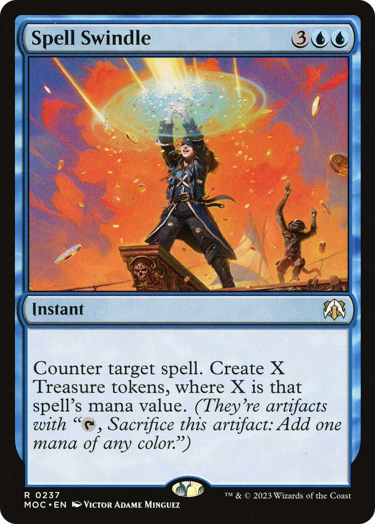 Spell Swindle [March of the Machine Commander] | Rook's Games and More