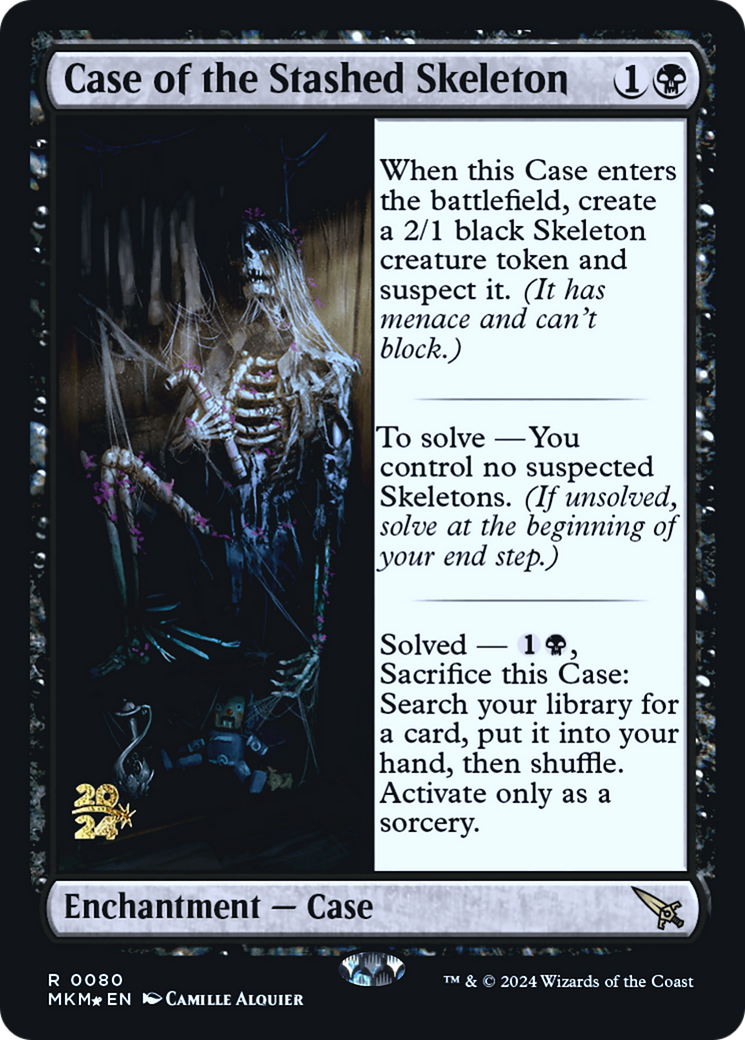 Case of the Stashed Skeleton [Murders at Karlov Manor Prerelease Promos] | Rook's Games and More