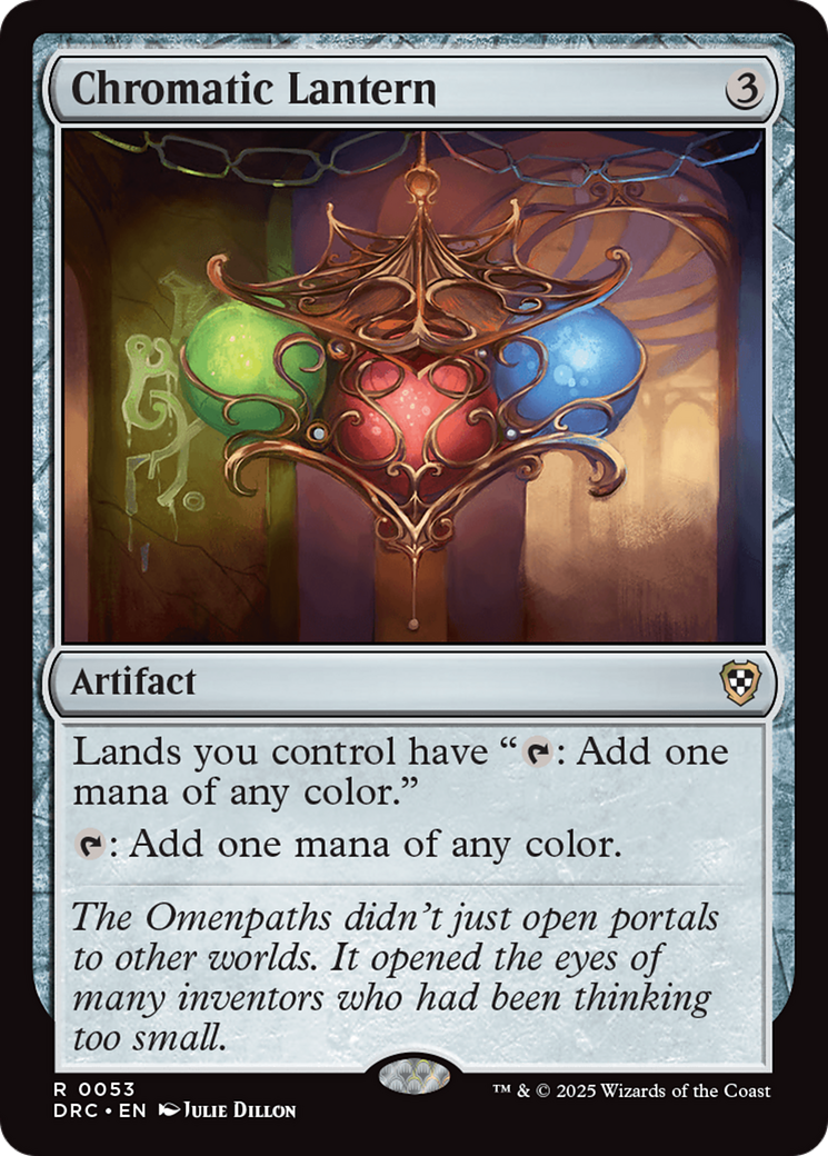 Chromatic Lantern [Aetherdrift Commander] | Rook's Games and More