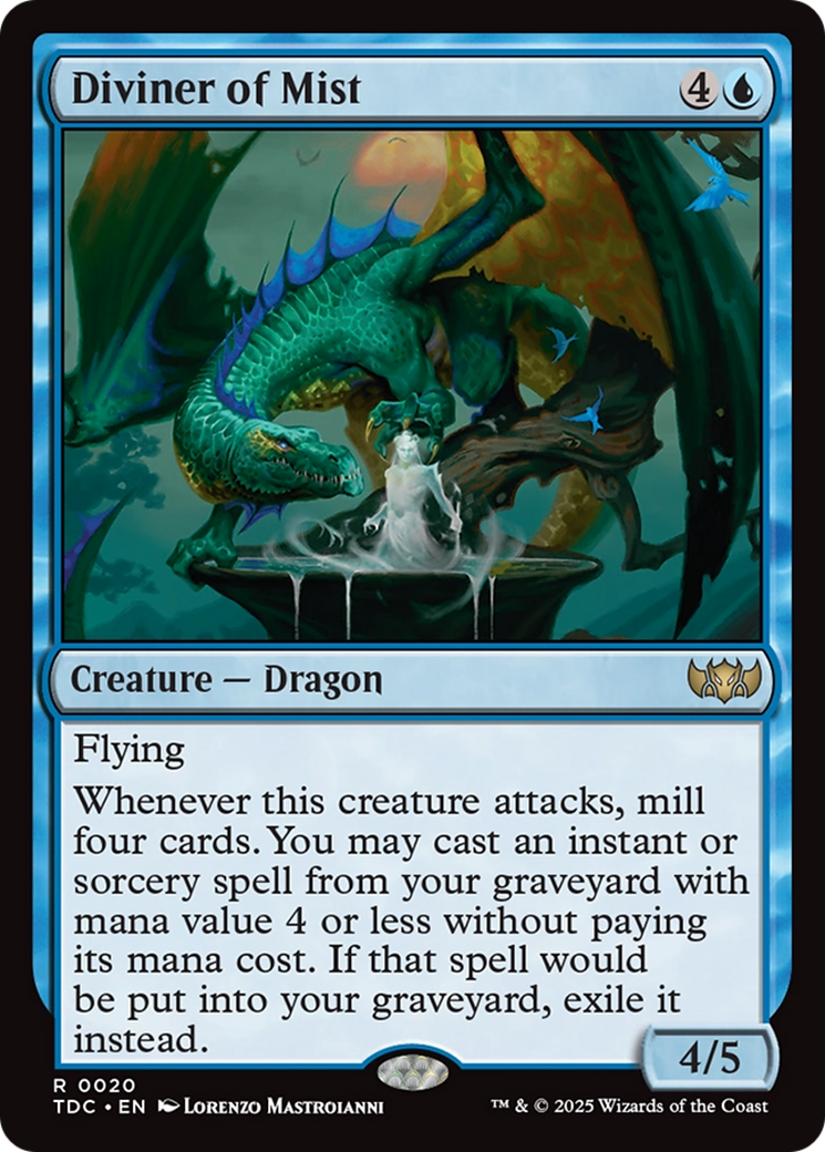 Diviner of Mist [Tarkir: Dragonstorm Commander] | Rook's Games and More