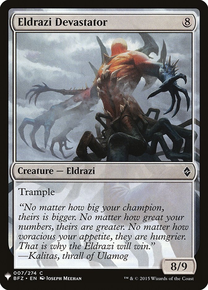 Eldrazi Devastator [Mystery Booster] | Rook's Games and More