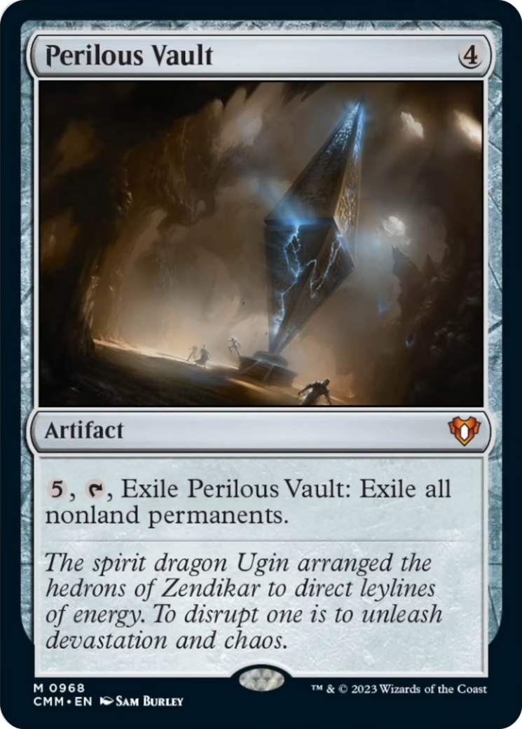 Perilous Vault [Commander Masters] | Rook's Games and More