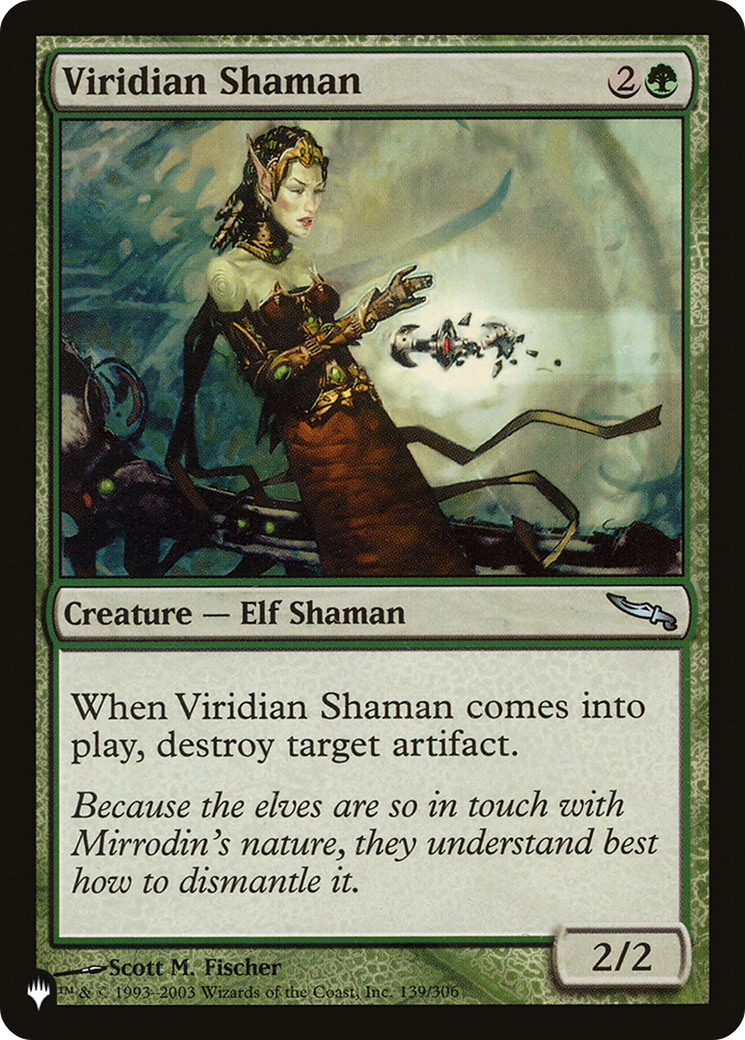 Viridian Shaman [The List Reprints] | Rook's Games and More