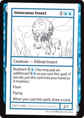 Innocuous Insect (2021 Edition) [Mystery Booster Playtest Cards] | Rook's Games and More