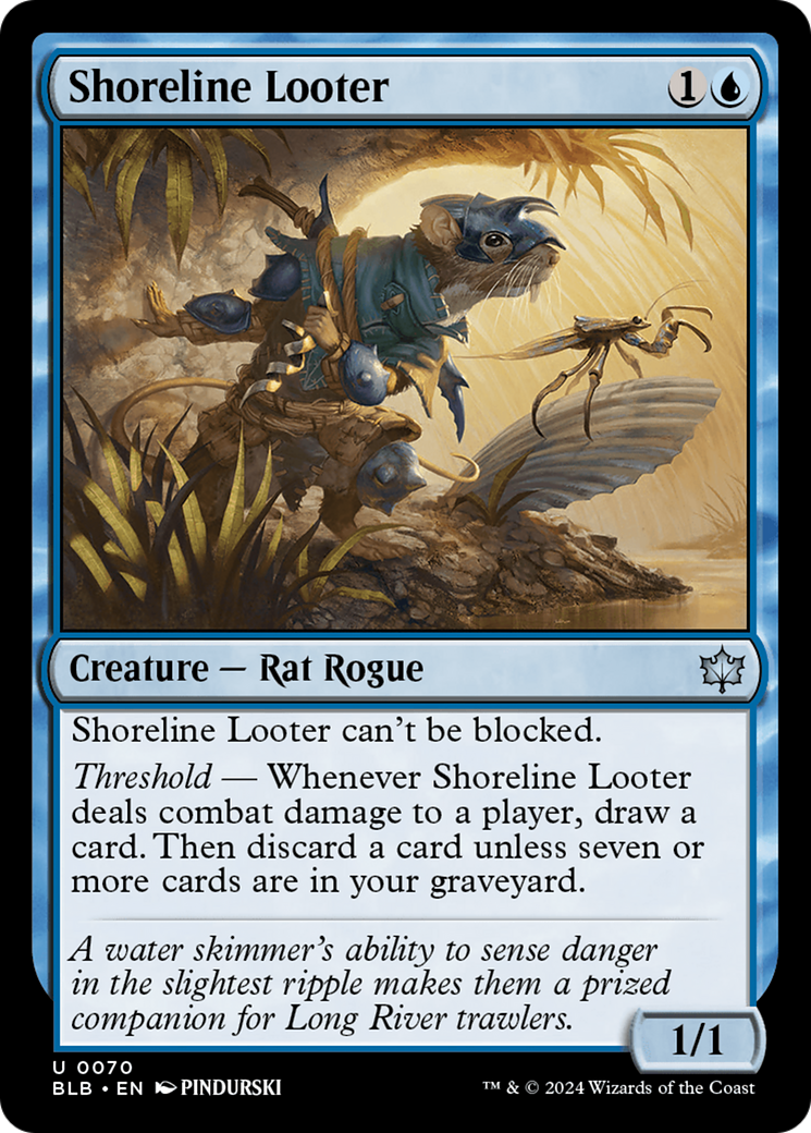 Shoreline Looter [Bloomburrow] | Rook's Games and More