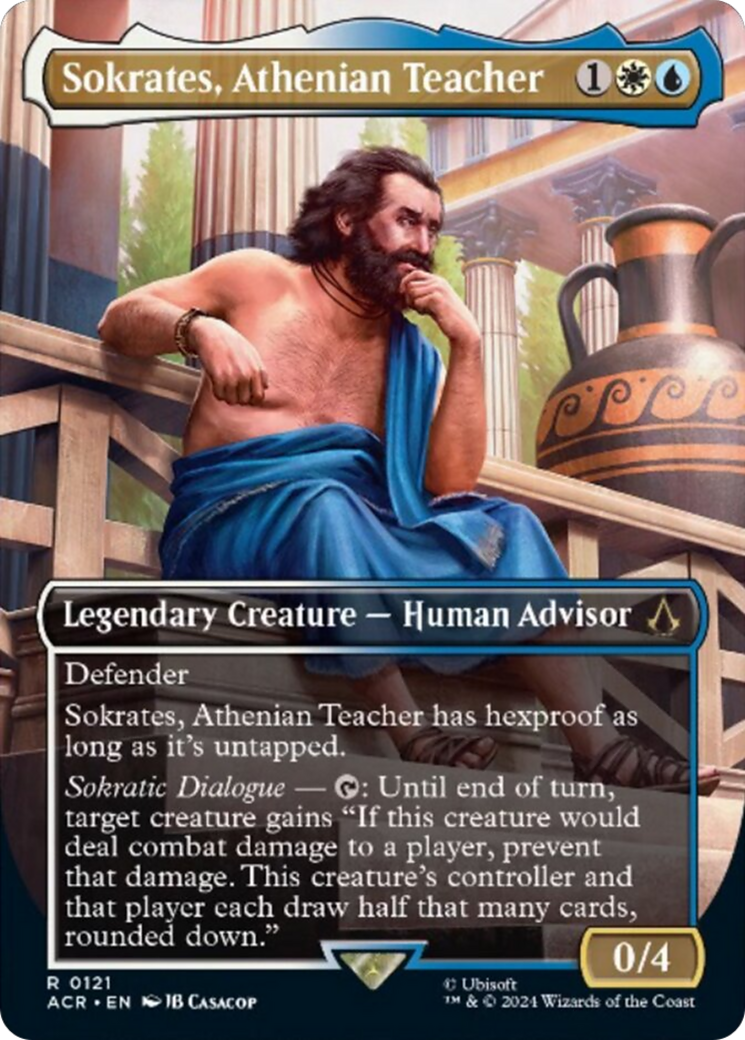 Sokrates, Athenian Teacher (Borderless) [Assassin's Creed] | Rook's Games and More