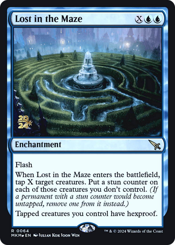 Lost in the Maze [Murders at Karlov Manor Prerelease Promos] | Rook's Games and More