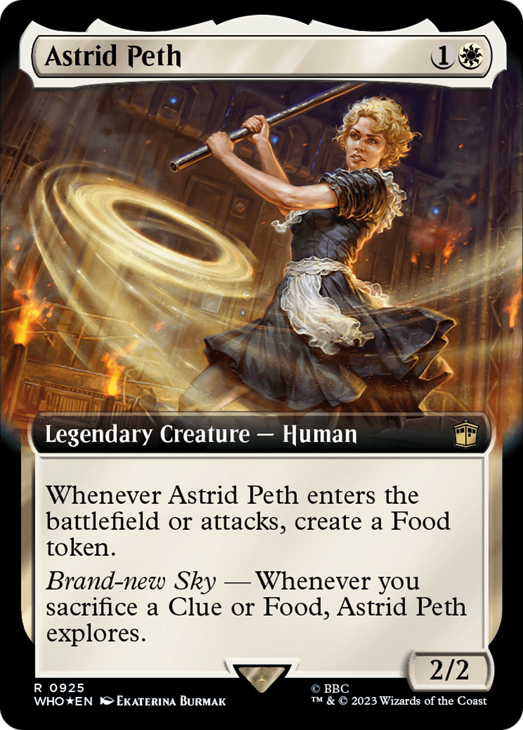 Astrid Peth (Extended Art) (Surge Foil) [Doctor Who] | Rook's Games and More