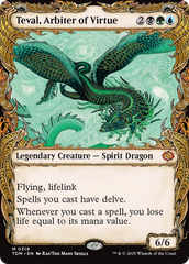 Teval, Arbiter of Virtue (Showcase) [Tarkir: Dragonstorm]