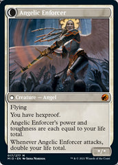Enduring Angel // Angelic Enforcer [Innistrad: Midnight Hunt] | Rook's Games and More