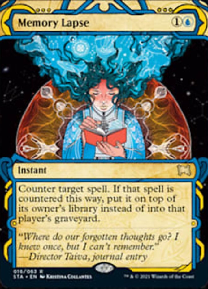 Memory Lapse (Foil Etched) [Strixhaven: Mystical Archive] | Rook's Games and More