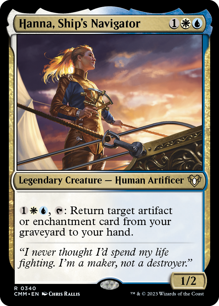 Hanna, Ship's Navigator [Commander Masters] | Rook's Games and More