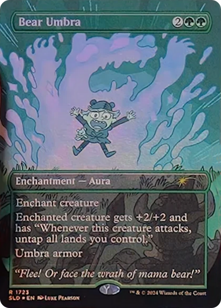 Bear Umbra (Rainbow Foil) [Secret Lair Drop Series] | Rook's Games and More