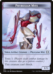 Phyrexian Mite (011) // Drone Double-Sided Token [Phyrexia: All Will Be One Tokens] | Rook's Games and More