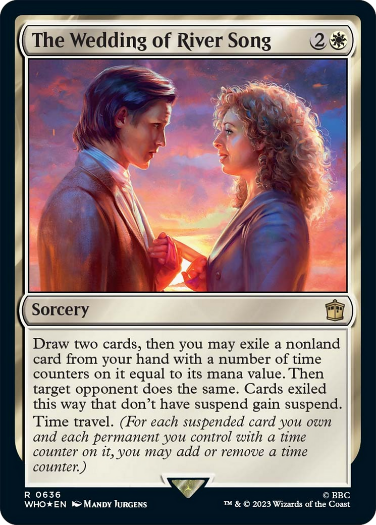 The Wedding of River Song (Surge Foil) [Doctor Who] | Rook's Games and More