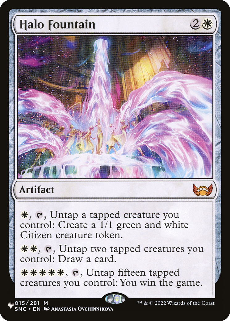 Halo Fountain [The List] | Rook's Games and More