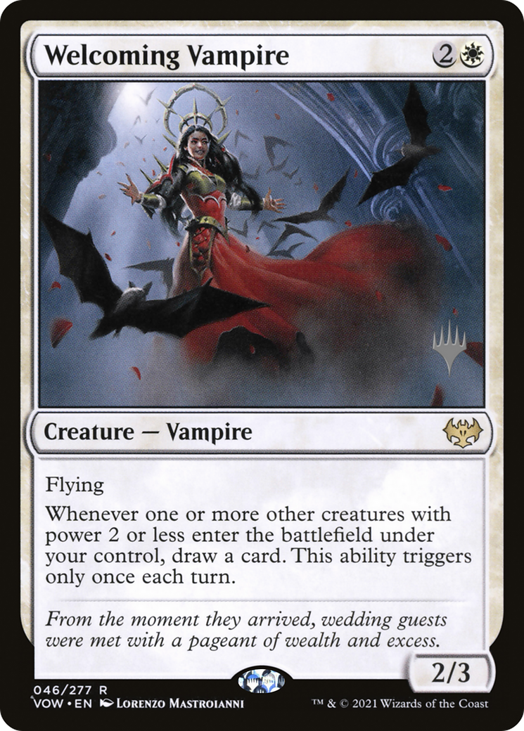 Welcoming Vampire (Promo Pack) [The Brothers' War Promos] | Rook's Games and More