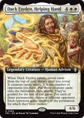 Dack Fayden, Helping Hand (Extended Art) [Reality Fracture Commander]