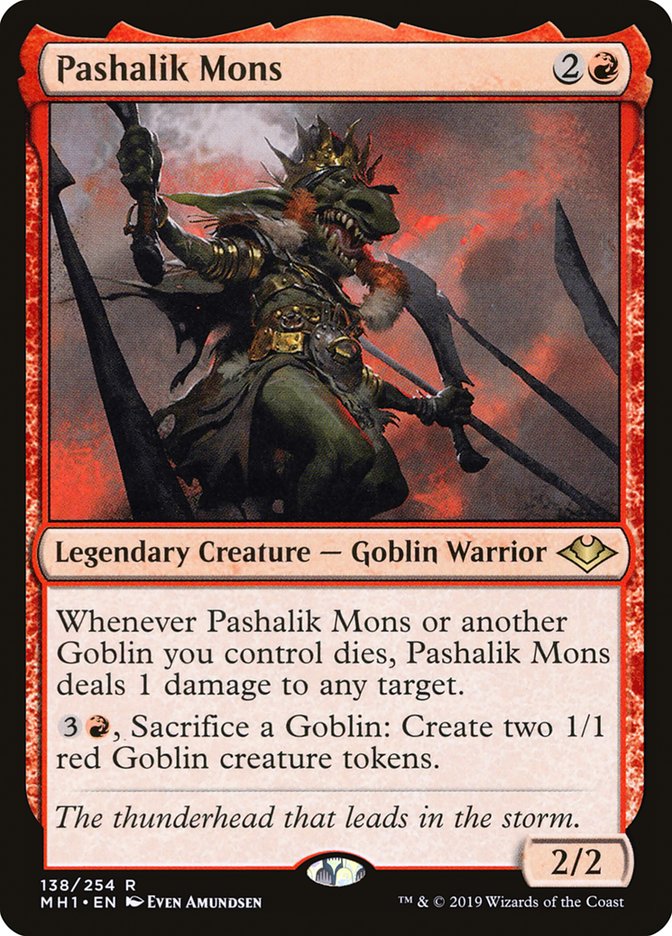Pashalik Mons [Modern Horizons] | Rook's Games and More