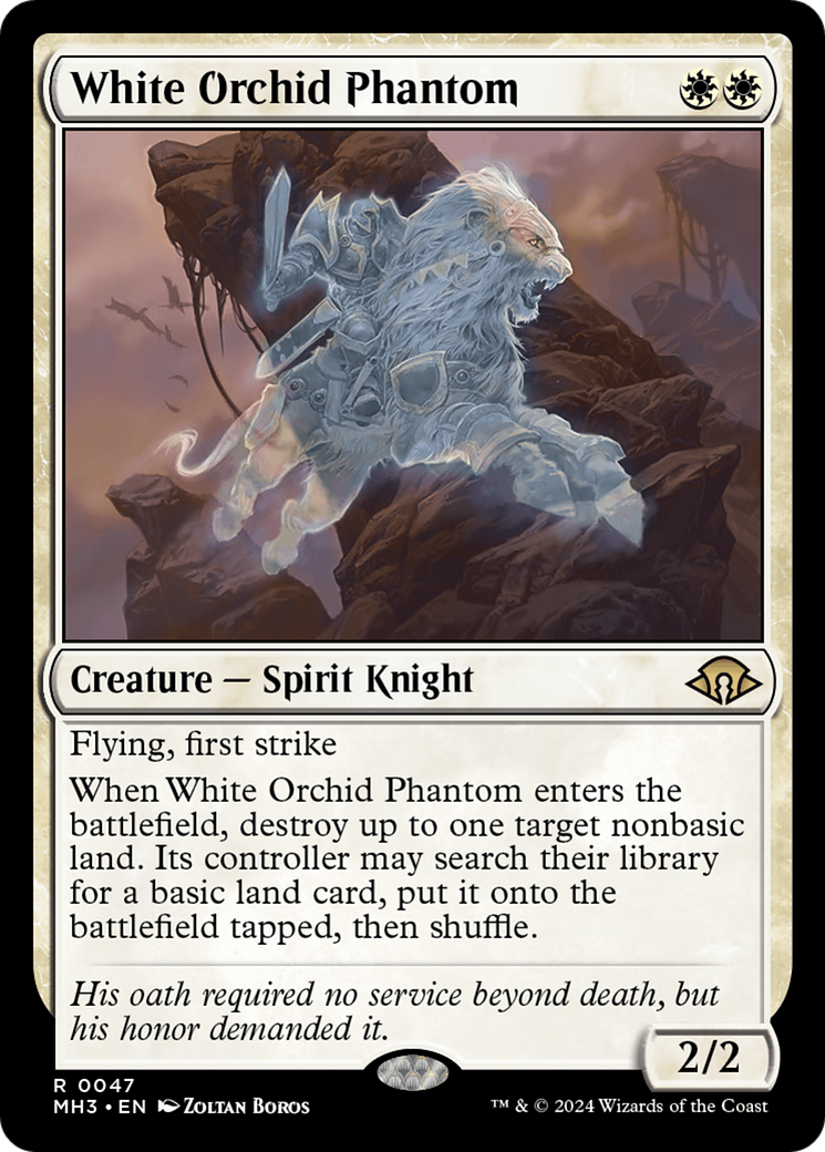 White Orchid Phantom [Modern Horizons 3] | Rook's Games and More