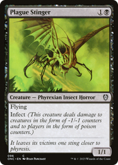 Plague Stinger [Phyrexia: All Will Be One Commander] | Rook's Games and More