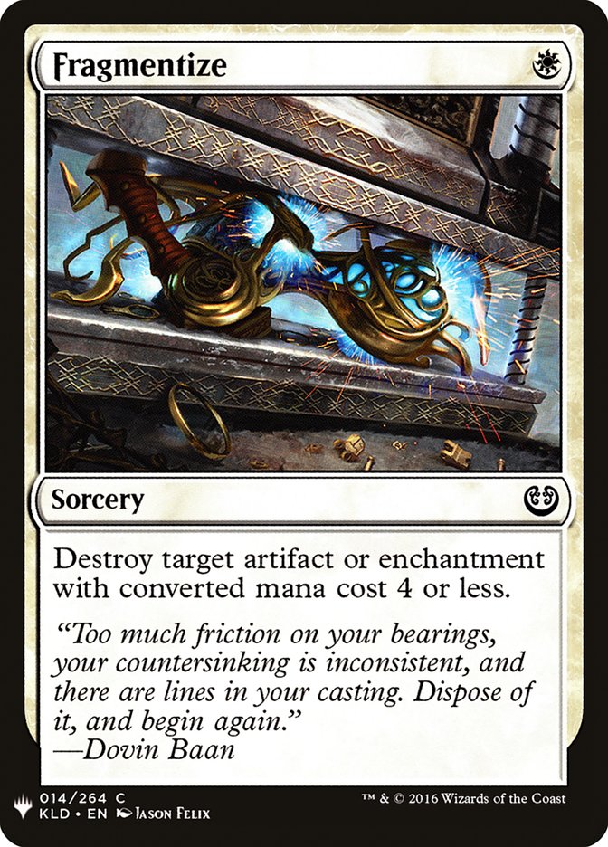 Fragmentize [Mystery Booster] | Rook's Games and More