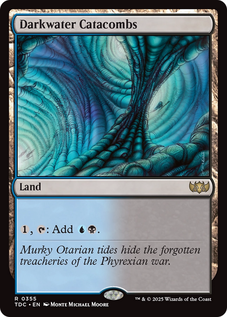 Darkwater Catacombs [Tarkir: Dragonstorm Commander] | Rook's Games and More