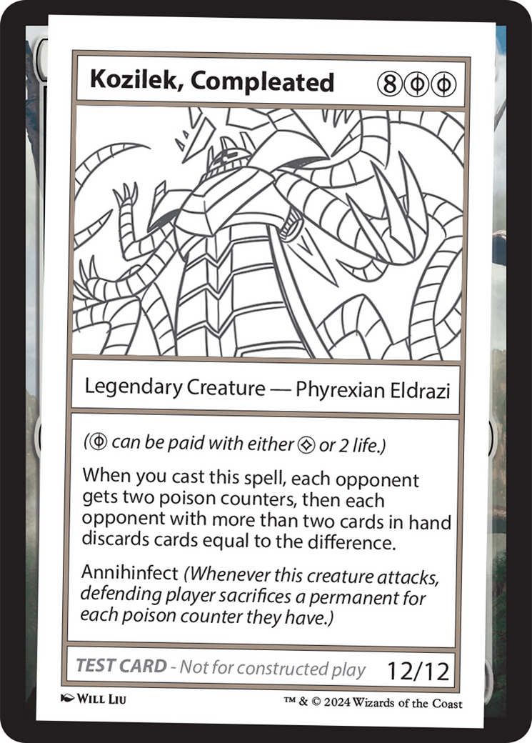 Kozilek, Completed [Mystery Booster 2 Playtest Cards] | Rook's Games and More