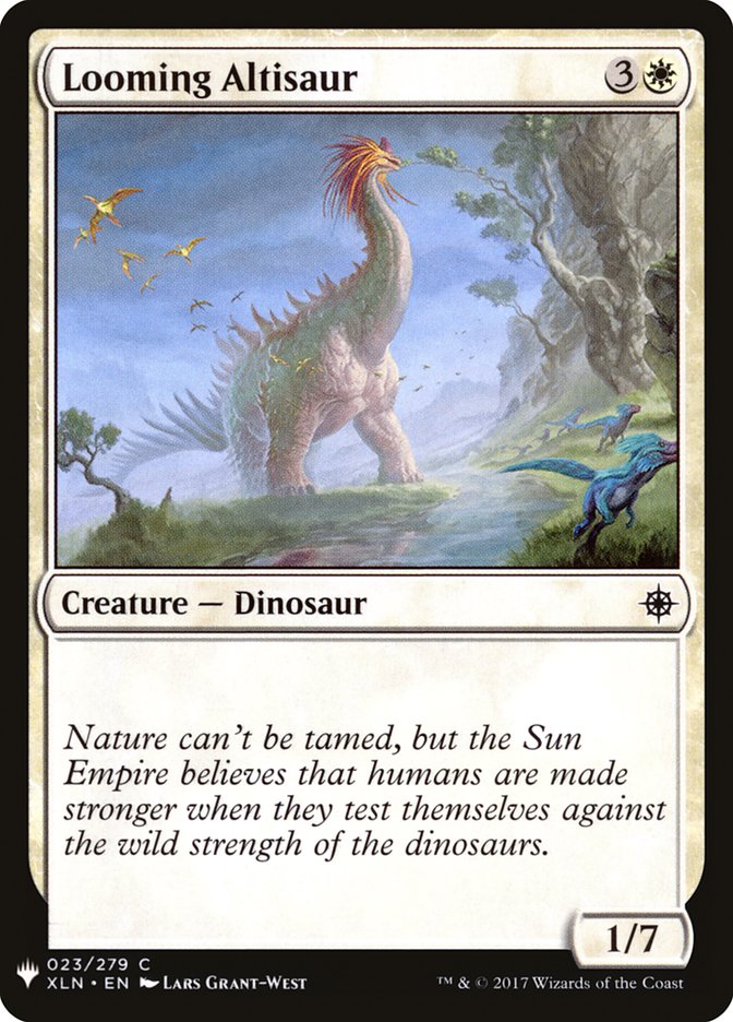 Looming Altisaur [Mystery Booster] | Rook's Games and More