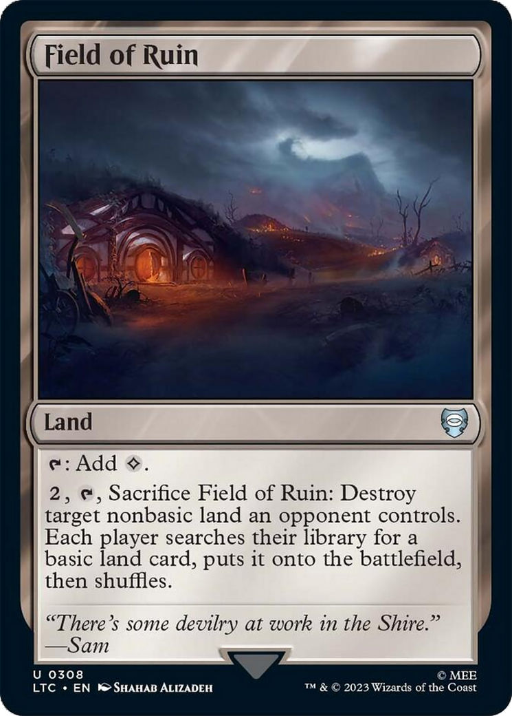 Field of Ruin [The Lord of the Rings: Tales of Middle-Earth Commander] | Rook's Games and More