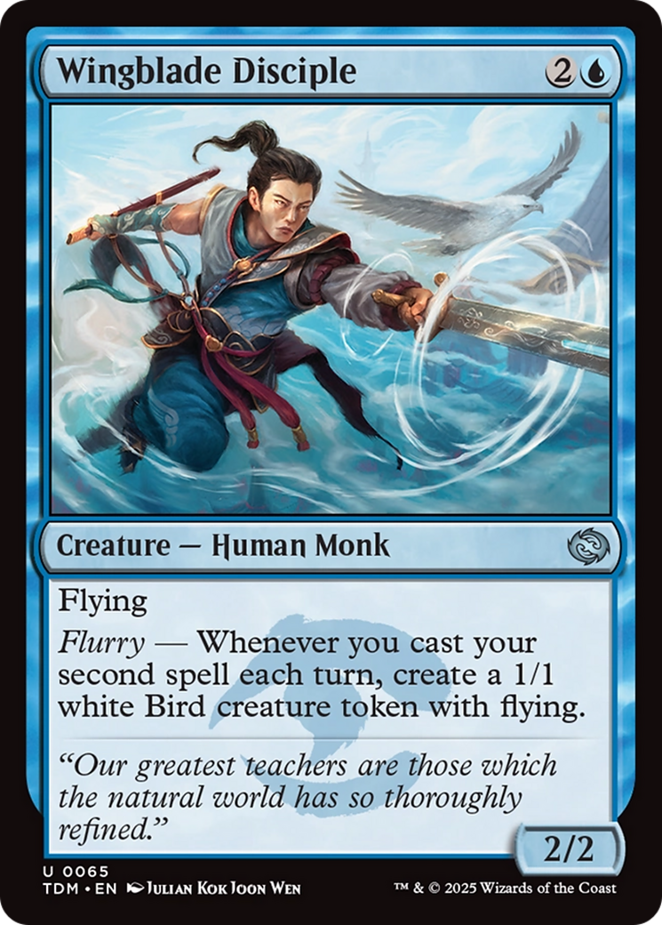 Wingblade Disciple [Tarkir: Dragonstorm] | Rook's Games and More