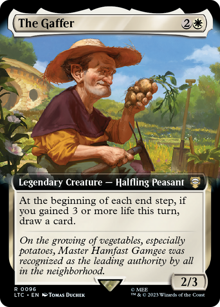 The Gaffer (Extended Art) [The Lord of the Rings: Tales of Middle-Earth Commander] | Rook's Games and More