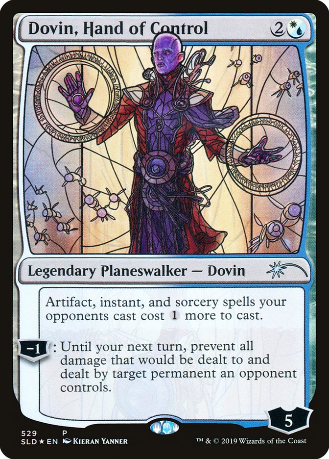 Dovin, Hand of Control (Stained Glass) [Secret Lair Drop Promos] | Rook's Games and More