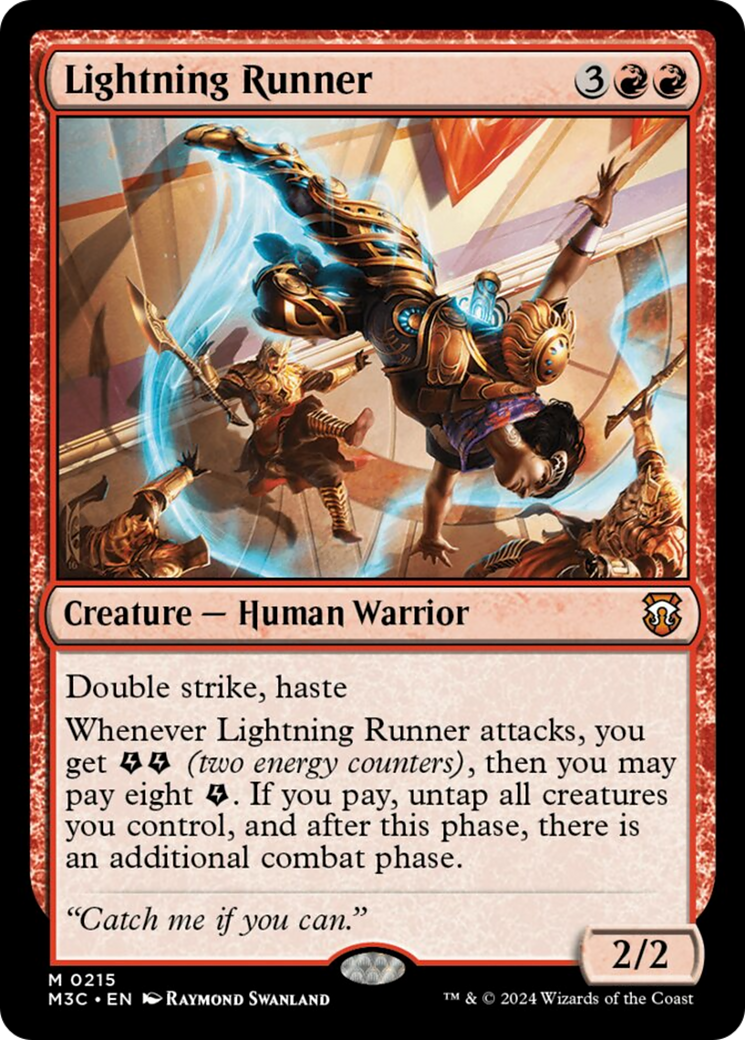 Lightning Runner [Modern Horizons 3 Commander] | Rook's Games and More