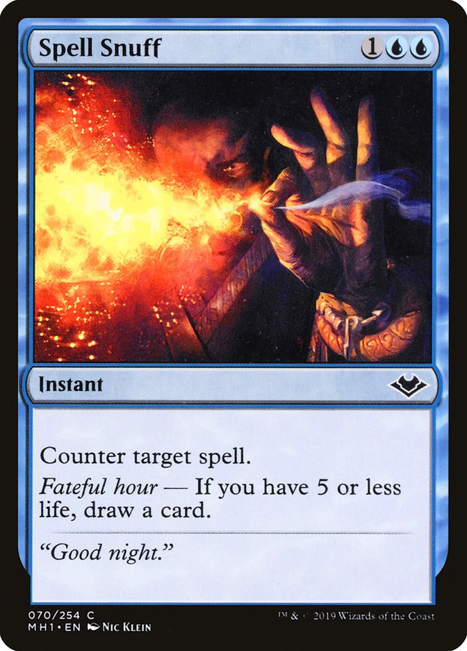 Spell Snuff [Modern Horizons] | Rook's Games and More