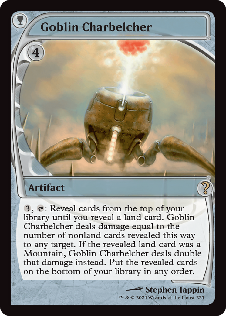 Goblin Charbelcher (Future Sight) [Mystery Booster 2] | Rook's Games and More