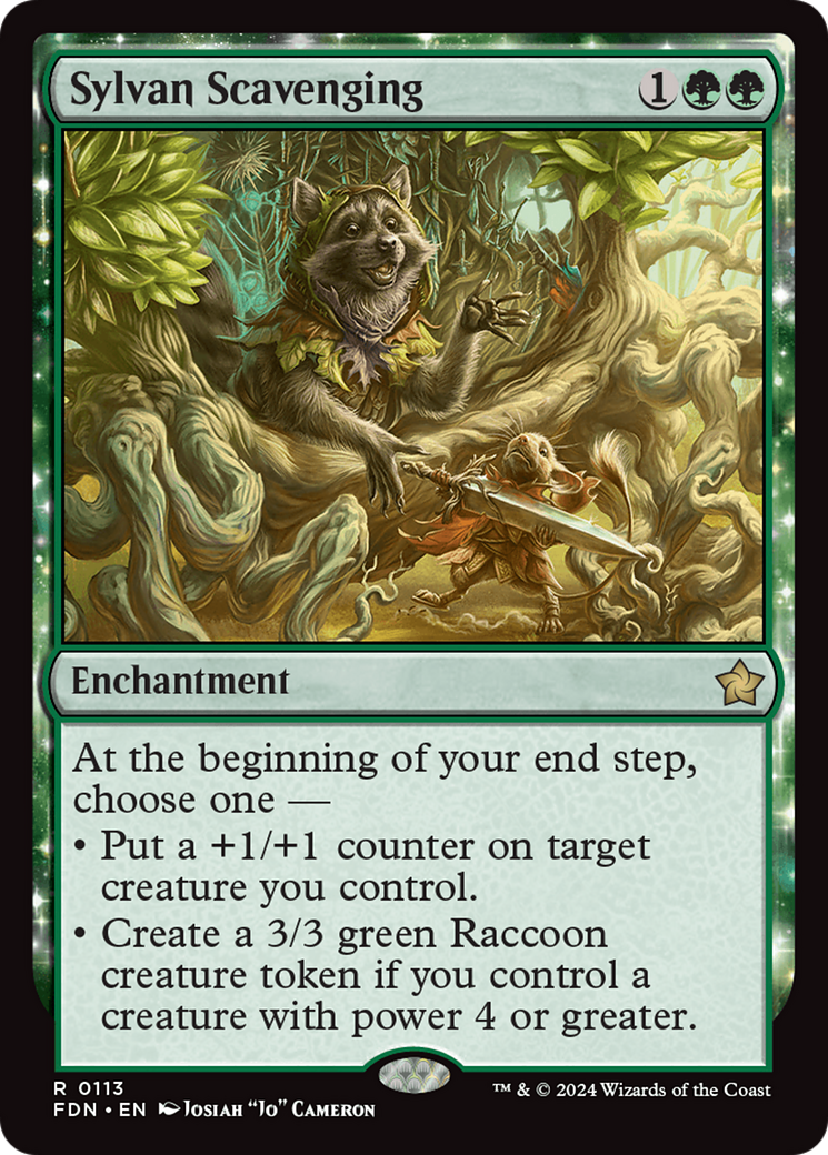 Sylvan Scavenging [Foundations] | Rook's Games and More