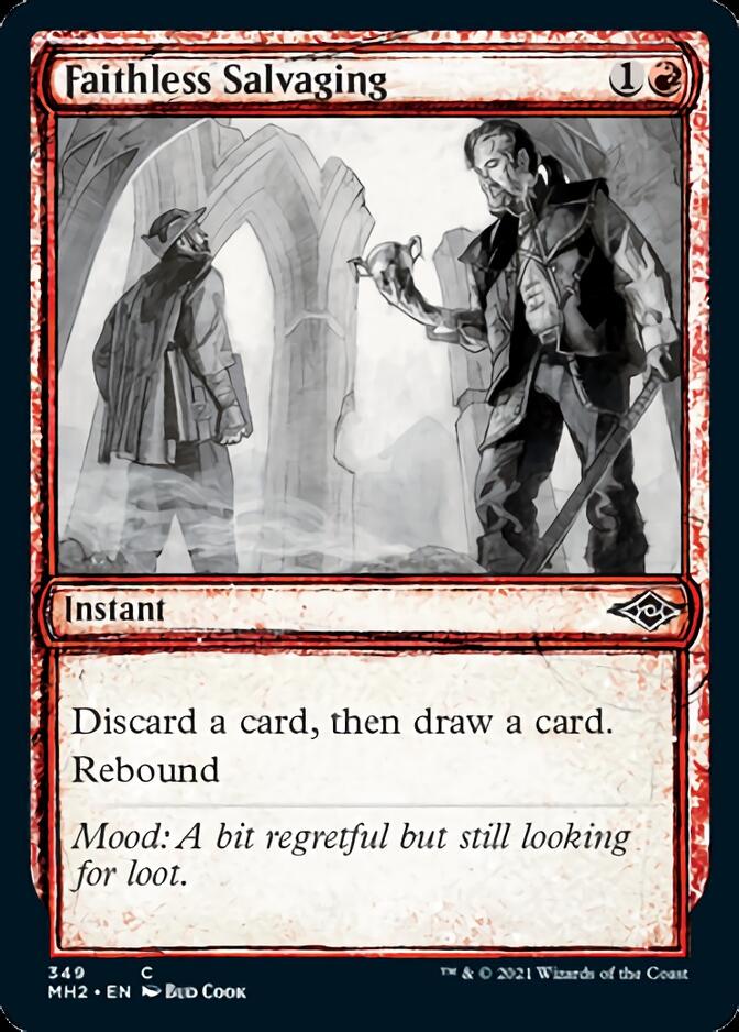 Faithless Salvaging (Sketch) [Modern Horizons 2] | Rook's Games and More