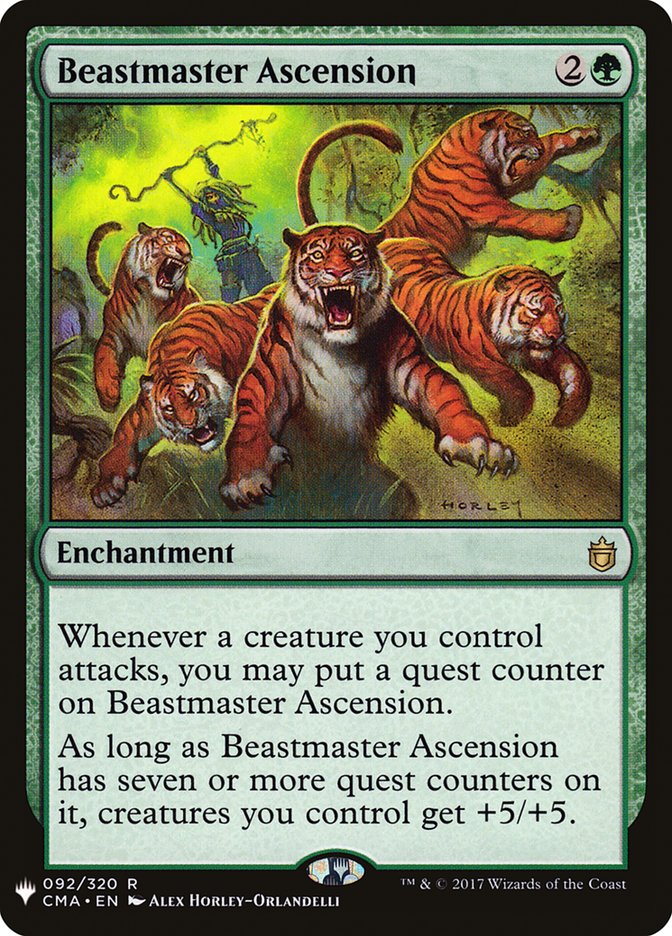 Beastmaster Ascension [Mystery Booster] | Rook's Games and More